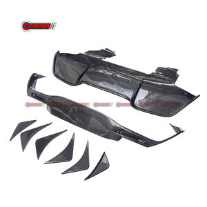 ชุดกันชนหลังคาร์บอนไฟเบอร์สำหรับ Mclaren 720S แบบ Top-car พร้อมลิ้นดิฟฟิวเซอร์หลัง อะไหล่รถยนต์ - Product Image 3