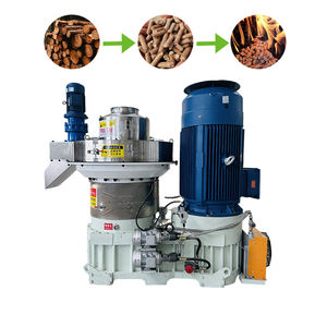 Nouvelle machine à granulés de biomasse bois Mind, matrice annulaire, 1200-1500 kg/h, haute productivité, <span class=keywords><strong>moteur</strong></span> 7,5 kW, diamètre des granulés 4-12 mm - Product Image 1
