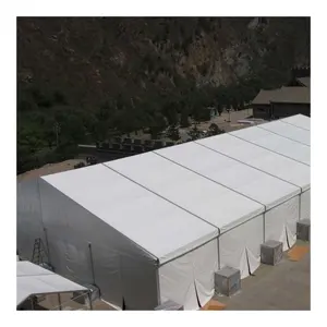 Durable outdoor big industrial storage tents waterproof heavy aluminum frame warehouse tent