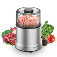 Harga Pabrik Kitchener Electric Manual Stainless Steel Komersial Rumah Tangga Penggiling Pencacah Makanan Mixer Motor Full Copper
