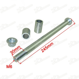 Eje de rueda delantera perforado de 15mm y 245mm para Chinese Pit Mini Super Motard Dirt Bike <span class=keywords><strong>Minigp</strong></span> - Product Image 3