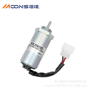 Válvula Solenoide Moons 897329-5680 12VDC para Encendido y Parada de Excavadora - Product Image 3