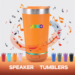 Altavoz BT inalámbrico portátil para deportes al aire libre, caja de fiesta, reproductor de música, altavoz de regalo, vaso de café de doble pared - Product Image 1