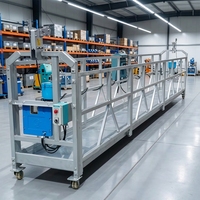 Plateforme suspendue électrique ZLP630 ZLP800 pour la construction et l'entretien de bâtiments de grande hauteur HONGWEI
