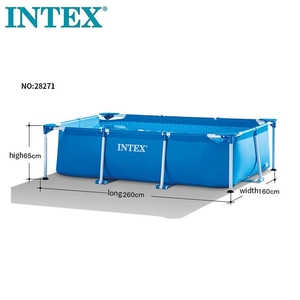 Grandes piscines rectangulaires personnalisées <span class=keywords><strong>hors</strong></span> <span class=keywords><strong>sol</strong></span> pour adultes <span class=keywords><strong>Piscine</strong></span> extérieure à cadre en acier pour jardin d'arrière-cour - Product Image 3