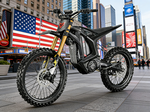 Nouvelle Moto Tout-Terrain Électrique Arctic Leopard Endure 2026, 27 CV, Couple Instantané de 600 Nm, Batterie 72V 55Ah, Autonomie de 40-50 Miles, <span class=keywords><strong>Vélo</strong></span> Électrique Enduro - Product Image 1