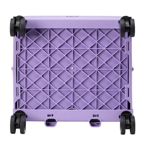 Dongguan nhà máy sang trọng nhỏ đẩy xe dwl Cổ Phiếu gấp Giỏ mua hàng tạp hóa giỏ hàng Gấp xe đẩy hộp tay PP vật liệu - Product Image 2