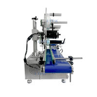 Machine à étiquettes numériques électriques 220/110V avec moteur PLC pour surfaces planes en métal/verre/papier/bois, haute vitesse, automatique