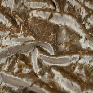 Tissu de velours de polyester concasseur polyvalent pour les robes africaines élégantes tapisserie d'ameublement avec une texture douce et élégante - Product Image 6