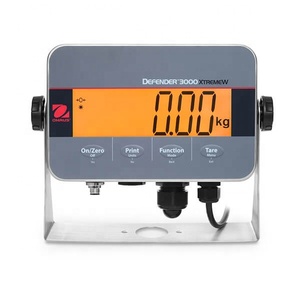 전자 스테인레스 스틸 표시기 수비수 3000 I-DT33XW 표시기 <span class=keywords><strong>Ohaus</strong></span> - Product Image 1