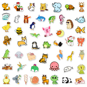 Pegatinas de Animales Adorables: Pegatinas de Animales de Dibujos Animados para Niños Preescolares y Niños como Recompensas - Product Image 5