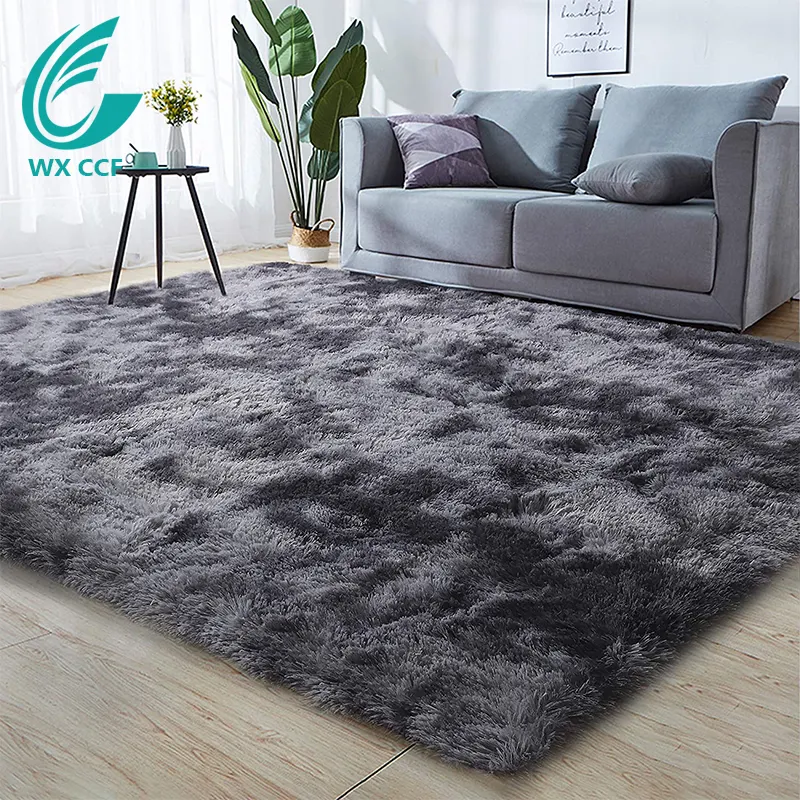 Hot Selling Pv Fleece Shaggy Plush Shaggy Rug Carpet For Living Room