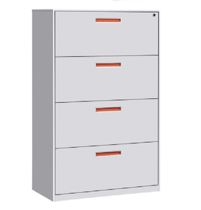 Meuble de classement en acier au design moderne, 2/3/4 tiroirs, montage facile, mobilier de bureau – Classeurs latéraux pour chambre à coucher - Product Image 2
