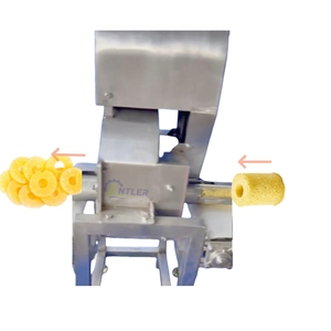 Macchina per affettare tipo orizzontale per ananas macchina automatica per la lavorazione di fette di ananas - Product Image 1