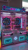Machine de jeu d'arcade à monnayeur pour boissons tendance, 2 joueurs, avec accepteur de billets, distributeur de prix en boissons, machine de jeu d'amusement