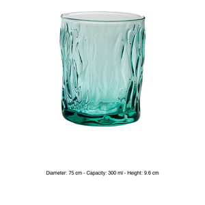 แก้วน้ำ Bormioli Rocco Wind Green ขนาด 30 ซล. สูง 9.6 ซม. เส้นผ่านศูนย์กลาง 7.5 ซม. - Product Image 3