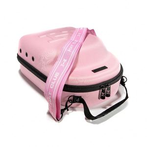 Bolsas de Transporte Personalizadas de Color Rosa para Almacenamiento y Viajes, Estuche de Almacenamiento de EVA para Gorras Snapback - Product Image 2