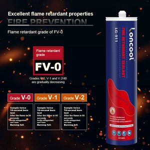 Scellant en silicone ignifuge, mastic résistant au feu pour le remplissage des espaces entre les murs, les sols, les tuyaux, les câbles, les joints <span class=keywords><strong>de</strong></span> construction - Product Image 4