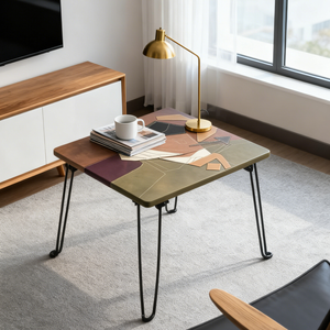 Van Gogh da gấp bảng 46*46*40cm đa chức năng ngoài trời trang trí nội thất sơn - Product Image 2