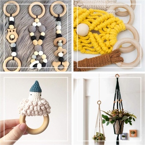 Anneaux <span class=keywords><strong>en</strong></span> <span class=keywords><strong>bois</strong></span> <span class=keywords><strong>macramé</strong></span> de 55 mm, anneaux <span class=keywords><strong>en</strong></span> <span class=keywords><strong>bois</strong></span> massif naturel non finis <span class=keywords><strong>pour</strong></span> la fabrication de bijoux, connecteurs de pendentifs DIY - Product Image 6
