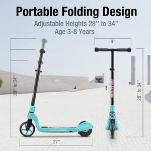 Haute qualité 10 km/h <span class=keywords><strong>e</strong></span> scooter longue porté<span class=keywords><strong>e</strong></span> 120W scooter électrique pour enfants cadeau de noël - Product Image 5