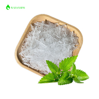 Poudre de menthol cristal pour désodorisant, extrait naturel de plante, poudre de menthe, vente en gros CAS 89-78-1