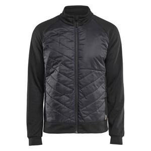 BLAKLADER - 341825269998XXL Sweat hybride Noir/Gris foncé-EAN 7330509959367 WORK HOODIES - Product Image 1