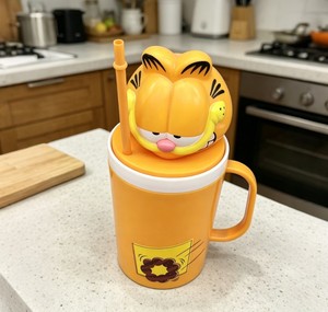 Nuovo Bicchiere in Plastica da 22oz, Design Carino e Alla Moda di <span class=keywords><strong>Garfield</strong></span>, Bicchiere in Plastica PP per Alimenti, Design di <span class=keywords><strong>Garfield</strong></span> per Feste e Festival - Product Image 2