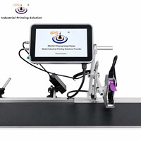 Imprimante jet d'encre thermique semi-automatique IPS-8101 pour bouteilles, compatible 1 à 8 têtes, 12,7 mm, pour sacs en plastique