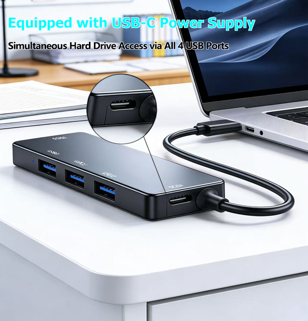 Plastic Usb3.0 5Gbps Hub Adapter Promotion Gift High Speed Multi Usb 3.0 Hub Usb Splitter Usb3.0 4 Por Hub