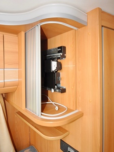 Funiture Roll Up Door RV Toilet Slat ABS Caravan Camper Van armadio serranda serranda avvolgibile in PVC <span class=keywords><strong>per</strong></span> armadio da cucina - Product Image 3