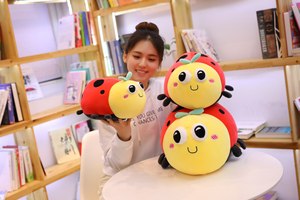 หมอนตุ๊กตาผ้ากำมะหยี่รูปเต่าทองน่ารักออกแบบได้ตามต้องการนุ่มมากทำจากผ้าฝ้าย PP - Product Image 2