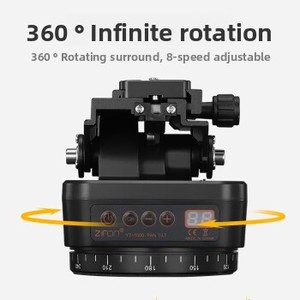 ZIFON YT2000 Tête panoramique motorisée à suivi IA et rotation automatique, <span class=keywords><strong>stabilisateur</strong></span> de trépied pour caméra, diffusion en direct et vidéo - Product Image 3