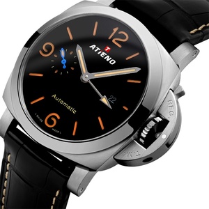 Reloj de Pulsera con Caja de Acero Inoxidable para Hombre, Correa Nueva, Estilo <span class=keywords><strong>Pam</strong></span> - Product Image 1