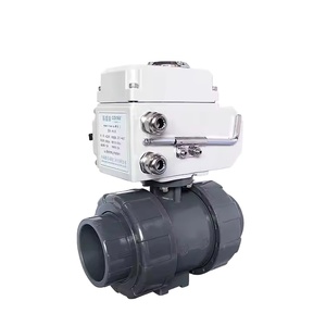 COVNA Válvula de bola motorizada inteligente HK60DQ de 3 y 4 pulgadas, 12 V CC, UPVC, modelo HK60DQ, 10-16 bar, ON/OFF, con soporte OEM personalizado - Product Image 2