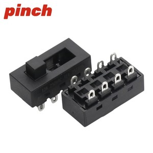 Interruptor de Palanca SS-23L11 12A 250VAC de 8 Pines y 3 Posiciones, a Prueba de Polvo IP50 para Uso Electrónico - Product Image 2