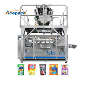 Sugar Packing Machine With Premade Pouch Horizontal Filling Machine Sugar Bag Packing Machine