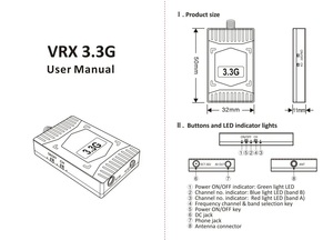 Kit <span class=keywords><strong>Combo</strong></span> VTX VRX SoloGood 3.3G 2.5W 2500mW, Transmisor y Receptor de Video Inalámbrico de Largo Alcance para Dron FPV RC - Product Image 4