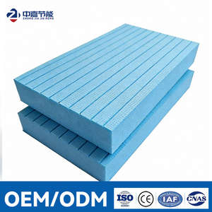 Panneau en mousse XPS imperméable Zhongjia, isolation thermique, haute résistance à la compression (150-400 kPa) pour les murs de douche de la salle de bain - Product Image 1
