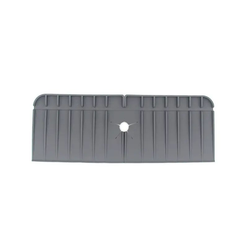 Grey Keuken Siliconen Proof Siliconen Pad Kraan Wastafel Splash Guard Mat