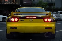 Alerón trasero para Mazda RX7 FD FD3S Kouki 99 Spec Series 6 7 FD3S RX7, alerón trasero de carbono para maletero