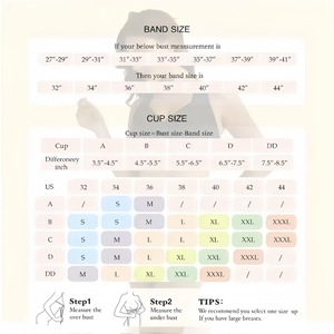 <span class=keywords><strong>Sujetador</strong></span> deportivo inalámbrico de gel para mujer, talla <span class=keywords><strong>grande</strong></span>, corrector de postura, transpirable, con soporte anticaída para busto <span class=keywords><strong>grande</strong></span> - Product Image 6