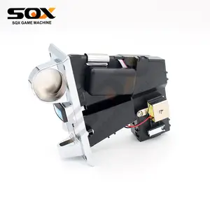 Chinese supplier for the Philippines peso arcade machines coin token selector transparent coin acceptor