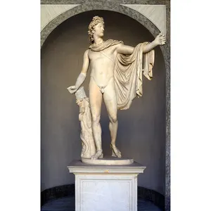 Ukuran hidup patung dewi marmer mitologi Yunani untuk dekorasi taman