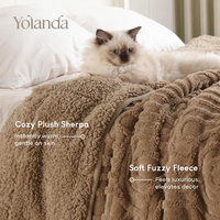 Couverture lestée en laine douce et confortable, personnalisable, vente en gros, populaire 2026, pour un meilleur sommeil et une meilleure concentration