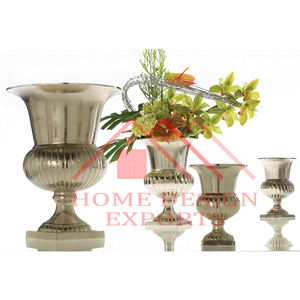 Décor de salon urnes en aluminium de haute qualité jardinière Vases à fleurs vente chaude vaisselle en aluminium Pots de fleurs Vases - Product Image 4