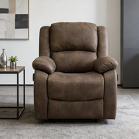 Fauteuil inclinable haut de gamme avec accoudoirs, convertible en canapé-lit, pliable, durable, multifonctionnel, en métal, pour salon et chambre à coucher, fabriqué à Dongguan