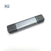 Lector de tarjetas 3 en 1 tipo C, microusb A, 3 en 1, USB 3,0, multifunción, con ranura para tarjeta SD TF