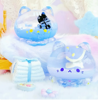 Boîte Mystère Octocats Série Aventure en Forêt - Figurines Miniatures en Vinyle Mignonnes de Chatons à Collectionner