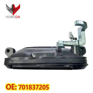 มือจับประตูด้านนอกด้านหน้าซ้าย พร้อมกุญแจล็อค สำหรับรถยนต์ VW Transporter T4 <span class=keywords><strong>Caravelle</strong></span> รุ่น 701837205 - Product Image 3